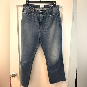 Frame Le Jane Raw Hem Jeans Sz. 30